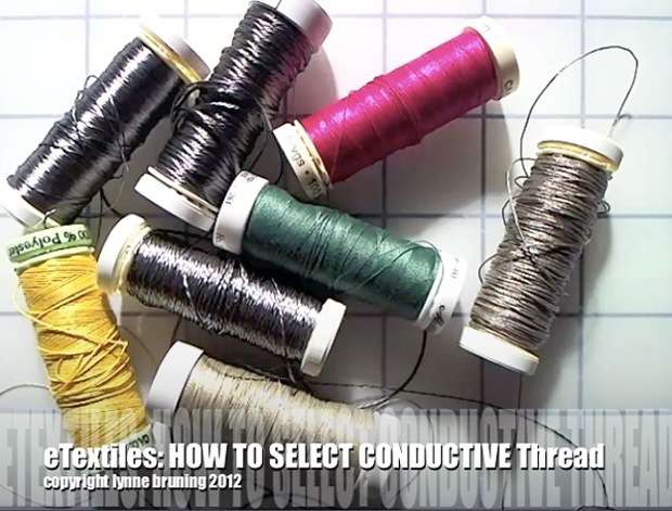 How to select conductive thread
