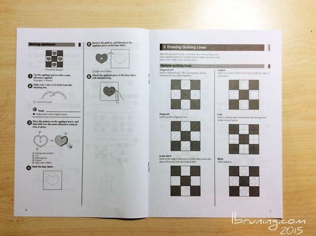 Unpacking the Brother ScanNCut for Ljudmila PIF Camp: Quilting Instructions Booklet 4