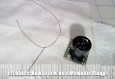 How to Sew a Maxbotix Range Finder to your Project