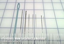How to Select a Needle