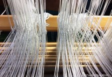Threading The Loom for a 4 Ply cloth