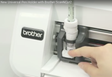 Universal Pen Holder with Brother ScanNCut2